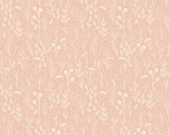 Blush 'n Butterscotch Outlines Blush C15592-BLUSH by Simple Simon- Riley Blake Designs- 1/2 Yard