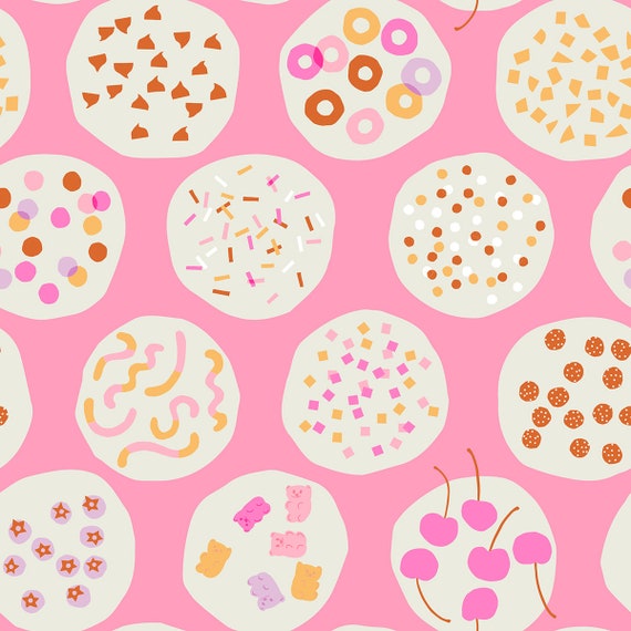 Sugar Cone: Ice Cream Toppings in Flamingo Sugar Cone: Ice Cream Toppings in Flamingo