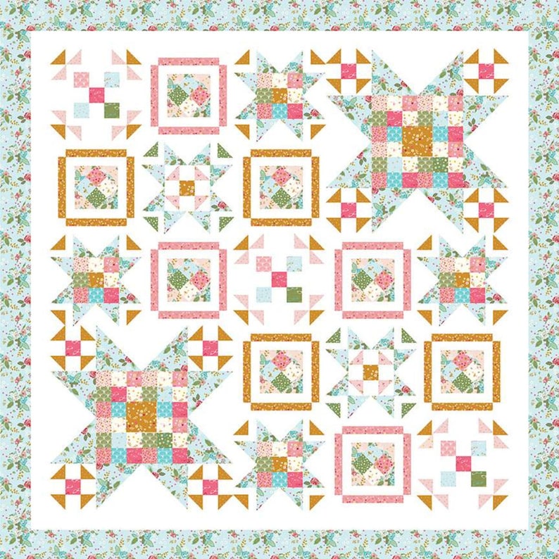 Swinging On A Star Boxed Quilt Kit by Beverly McCullough image 1