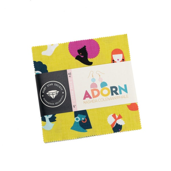 Adorn Charm Pack by Ruby Star Society - Moda -