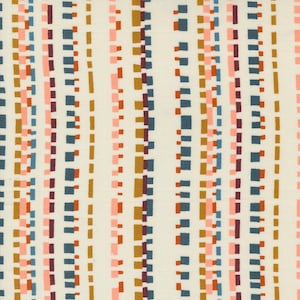 Folk Lore Playful Dash Eggshell 45606 11 by Fancy That Design House- Moda- 1/2 Yard