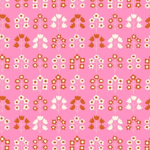 Petunia: Bouquet in Flamingo Petunia: Bouquet in Flamingo