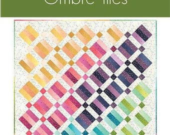 Ombre' Tiles Quilt Kit- 56" X 67"