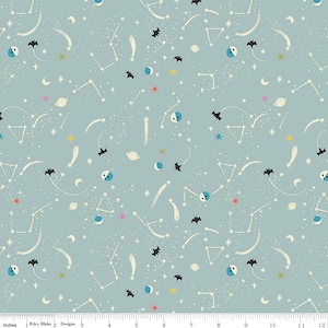 Tiny Treaters Milky Way C10485-GRAY by Jill Howarth for Riley Blake Designs- 1 YARD