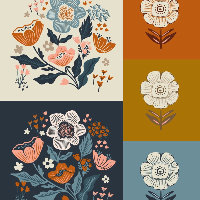 Folk & Lore Pattern - Etsy