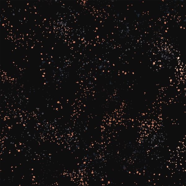 Speckled Metallic Black RS5027 61M  by Ruby Star Society - Moda - HALF YARD
