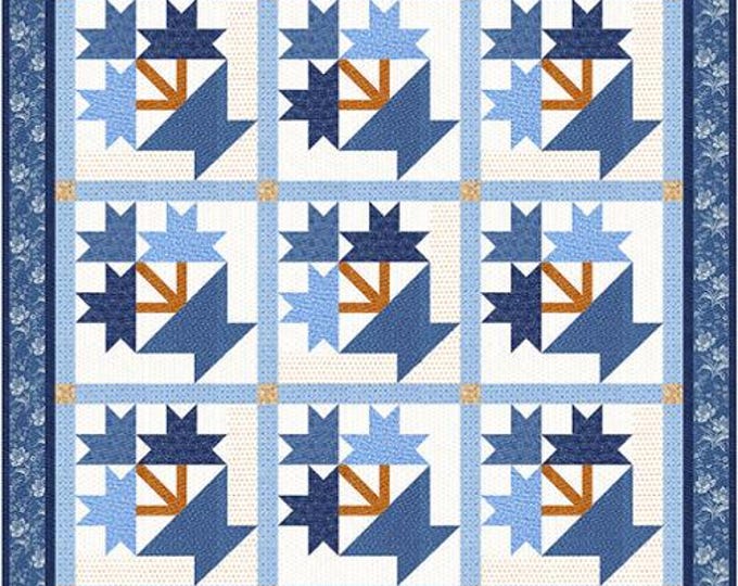 Denim Baskets Quilt Kit Using Denim and Daisies by Fig Tree and Co ...