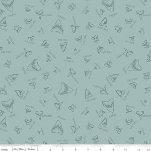 Riley Blake fabric Scoot by Deenarutter dots, circles blue by the yard C2722