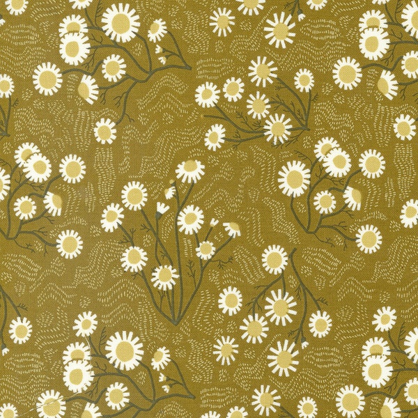 Quaint Cottage Chamomile Lichen 48372 14 by  Gingiber- Moda- 1 yard