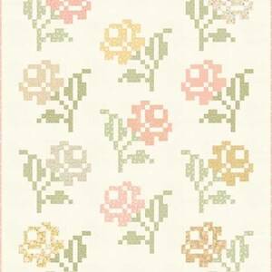 PREORDER Flower Girl  KIT31730 Quilt Kit in Flower Girl by Heather Briggs -60 x 78"