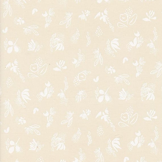 Things Above: Floral Sprinkles in Eggshell Things Above: Floral Sprinkles in Eggshell