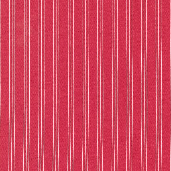 Lighthearted Stripe Red 55296 12 by Camille Roskelley - Moda - 1/2 yard