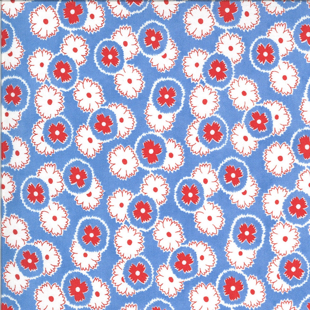 Figs & Shirtings Jelly and Jam Cornflower 20392 12 by Fig Etsy