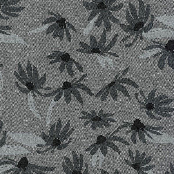 Around The Bend Linen Canvas AFH-20977-305 GRAPHITE  by Anna Graham - 1 Yard