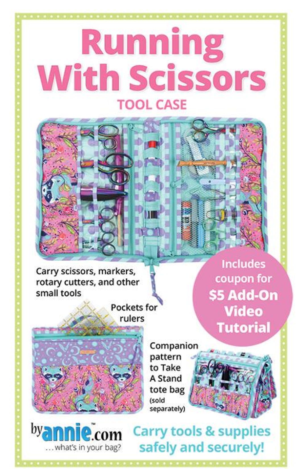 Running With Scissors Pattern Running With Scissors Pattern PBA 272 Patterns by Annie - Etsy