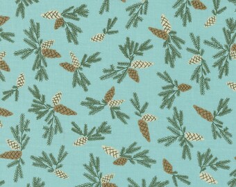 Good News Great Joy Pinecone Bough Frost 45563 16 by Fancy That Design House- Moda-