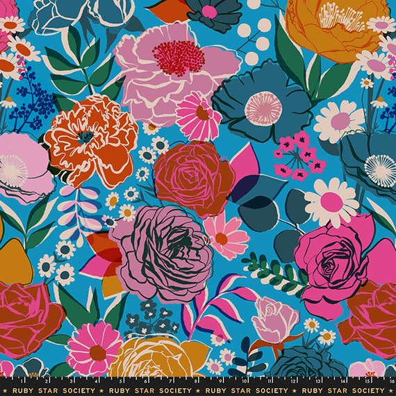 108 Rise Wideback Peony Priced by the half yard