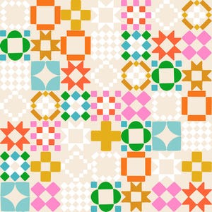 1-800-NOTION Quilty As Charged Shell RS5215 11 by Ruby Star Society- Moda- 1/2 Yard