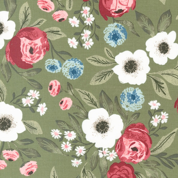 Lovestruck Gardensweet Fern 5190 17 by Lella Boutique - Moda - 1/2 Yard