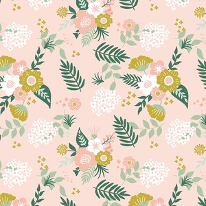 Hibiscus Main C11540-BLUSH by Simple Simon- Riley Blake Designs- 1 Yard