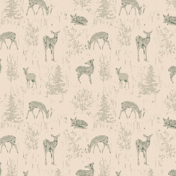 Yearling Camouflage JUN22106 de Juniper par Sharon Holland pour Art Gallery - 1/2 yard