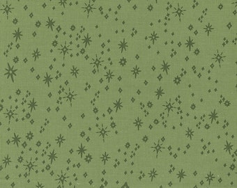 Good News Great Joy Starry Snowfall Eucalyptus 45565 17 by Fancy That Design House- Moda-