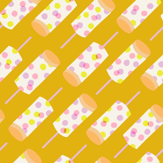 Sugar Cone: Push Pops in Goldenrod Sugar Cone: Push Pops in Goldenrod