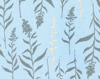 Around The Bend Linen Canvas AFH-20979-63 Sky by Anna Graham - 1 Yard