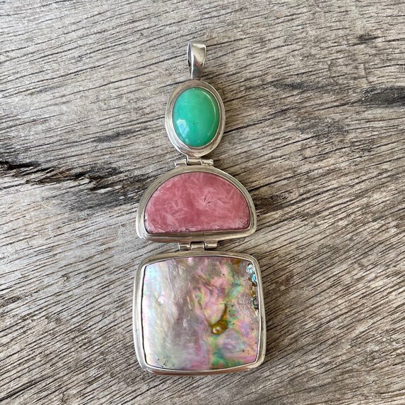 Rhodochrosite Pendant - XLarge Stone Rhodochrosite Pendant - XLarge Stone