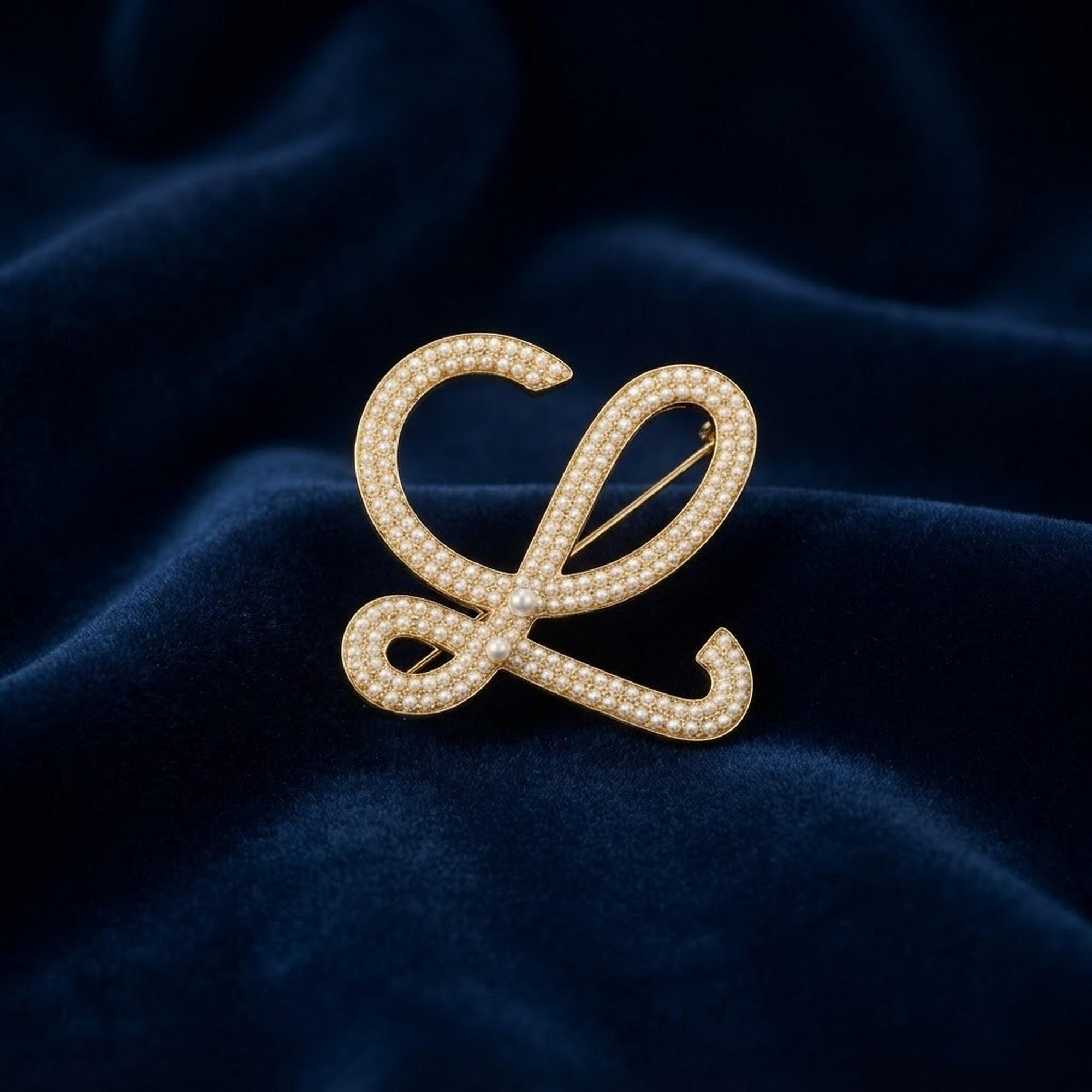 Loewe Brooch - Etsy
