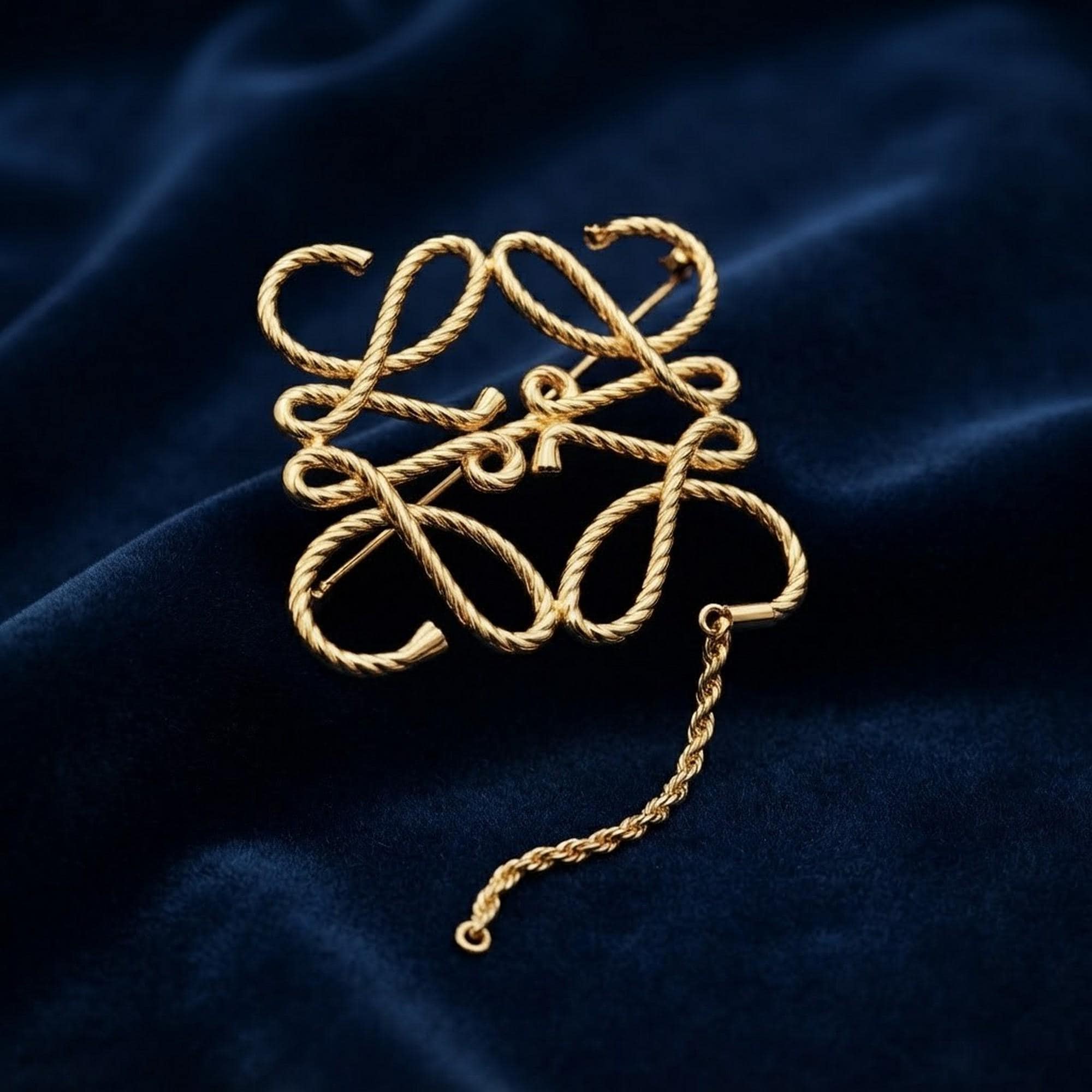 Loewe Brooch - Etsy