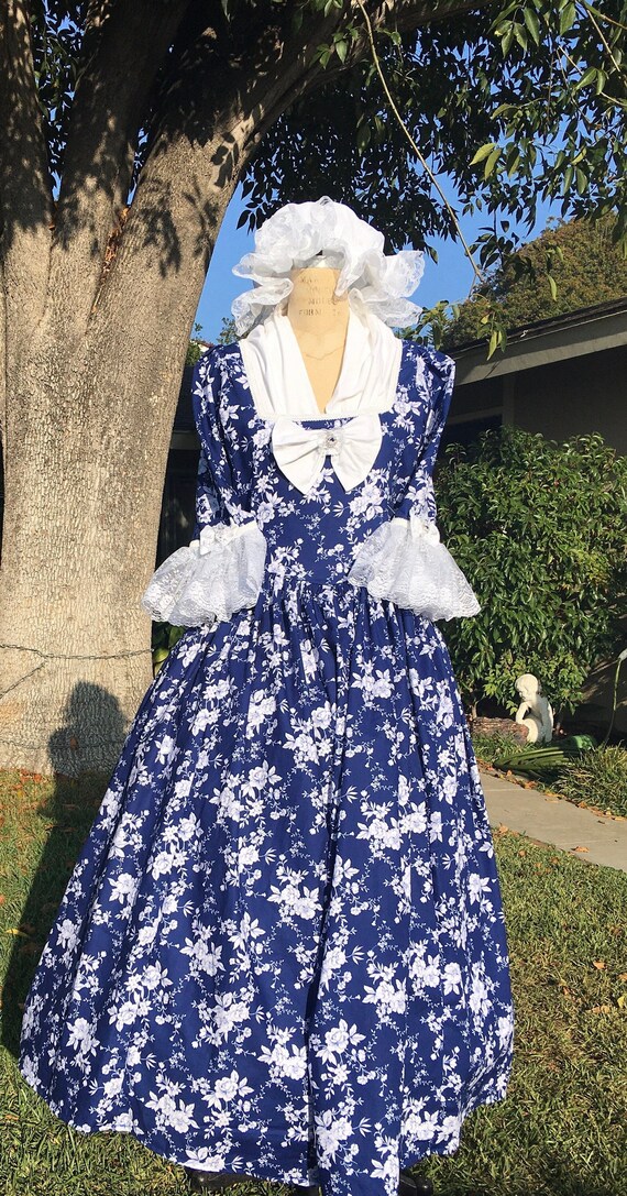 DAR Dress Colonial Gown Made to Measurement Choice of Print - Etsy