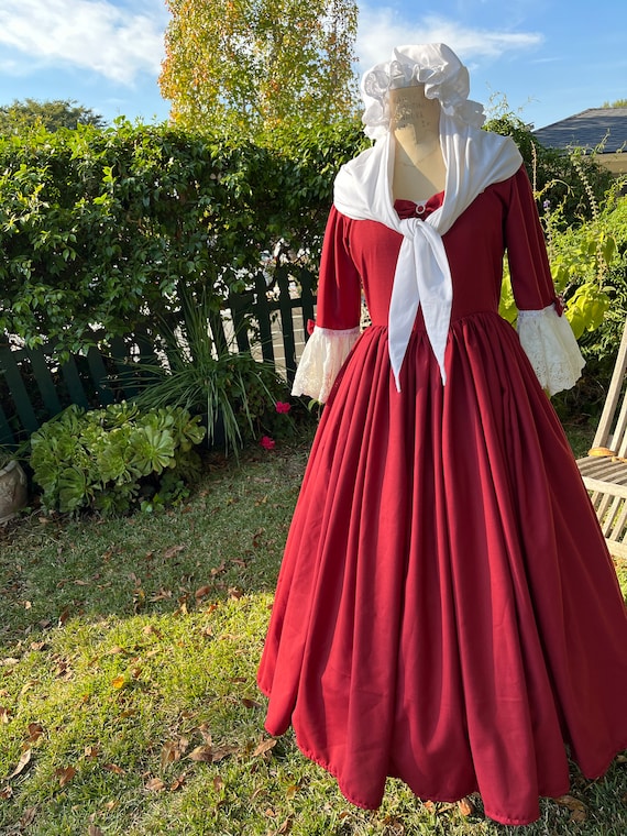 colonial dress Williamsburg takes a look at historic gown-making with Gown in a Day program Daily Press Get the perfect look with our size large option DAR Colonial Gown Made to