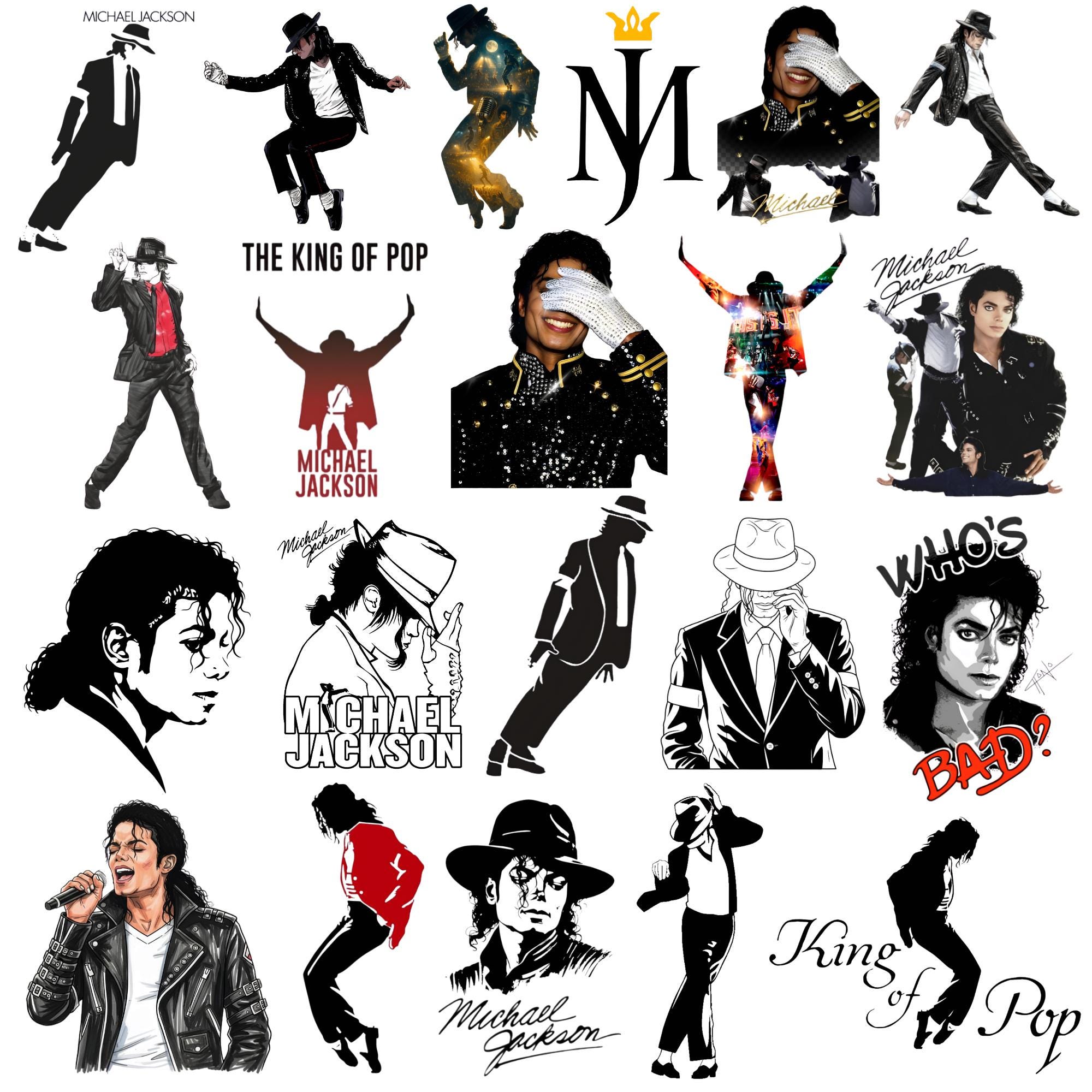 Michael Jackson Svg - Etsy Canada