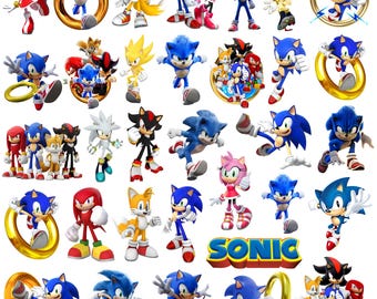 Sonic The Hedgehog PNG , Sonic The Hedgehog , sonic Png , hedgehog Png , Sonic Face png , sonic characters Png , Sonic Birthday Baby shirt
