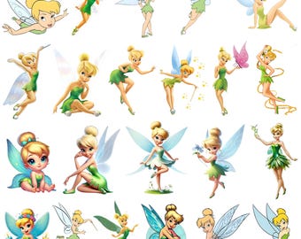 Tinkerbell SVG Bundle, Fairy Svg & Png Files for Cricut, Believe in Tinkerbell Clipart, Fairy Princess SVG for Shirts, Fairy Clipart