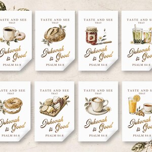 JW Hosting PNG Gift Tags Digital Download, Printable Ministry Stickers or magnets, Spiritual Christian Gathering Favor Tag, Pioneer Gift NWT image 5