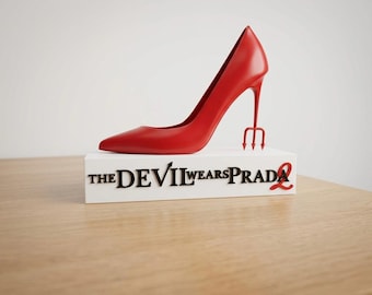 Het beeldje van de hak van The Devil Wears Prada 2
