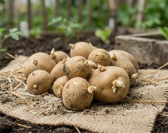 Yukon Gold Seed Potatoes for Planting | 3 lb Non-GMO Seed Potatoes | High-Yield Garden Potato Tubers | Easy to Grow