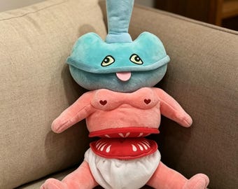 Cartoon Game Character Plush Toy Set, Cute Weird Creature Stuffed Dolls, Gamer Collectible Plush Gift