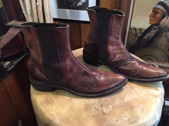 Vero Cuoio Ankle Boots Made in Italy Euro 41 - Etsy