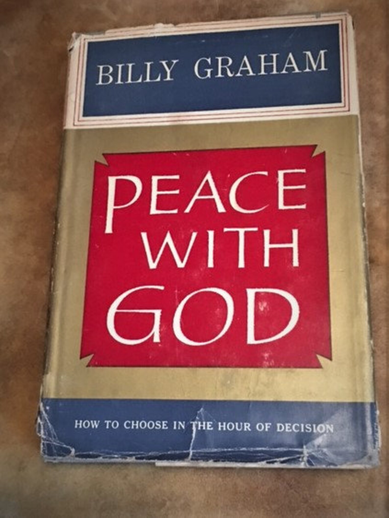Peace With God by Billy Graham 1953 Etsy