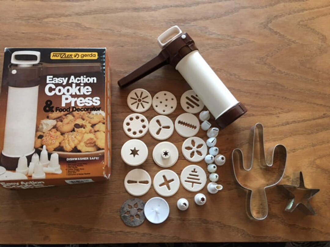 Hutzler Gerga Easy Action Cookie Press Plus a Large Cactus & Etsy