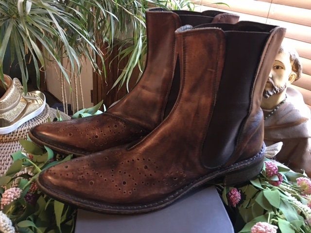 Vero Cuoio Ankle Boots Made in Italy Euro 41 - Etsy
