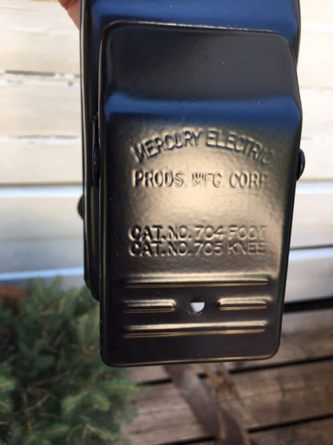 Vintage Mercury Electric Sewing Machine Pedal Etsy