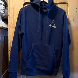 Pendleton Hoodie Men's Small Blue Heritage Tent Logo