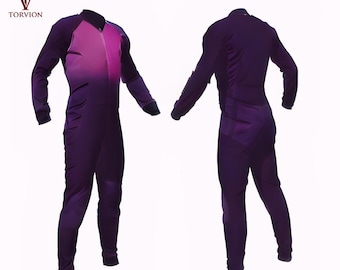 Vliegende jumpsuit parachutespringen | Volledig aanpasbaar | Alle maten beschikbaar | Heren en dames | Je logo's afdrukken