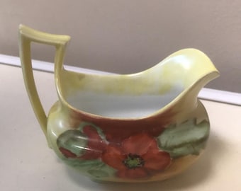 Favorite Bavaria China Creamer Handpainted Porcelain