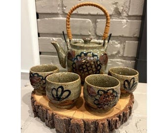 VTG Otagiri (OMC) Japan Stoneware Tea Set