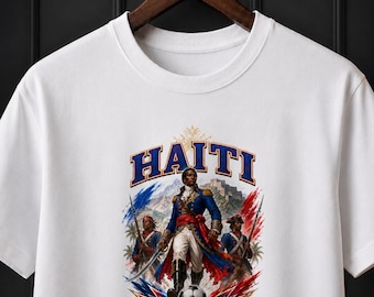 Haiti 2026 Soccer Shirt, Haitian Warrior Football Fan Tee, Haiti Flag Graphic Shirt, Haitian Pride Game Day T-Shirt